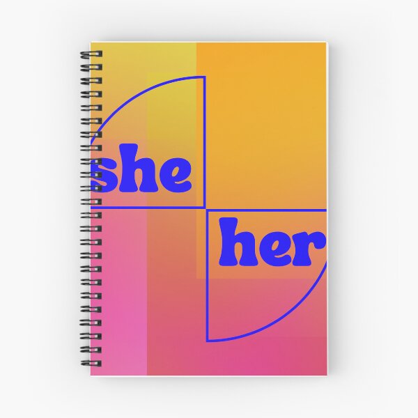 Item preview, Pronouns (She/Her) designed and sold by ivysigerson.