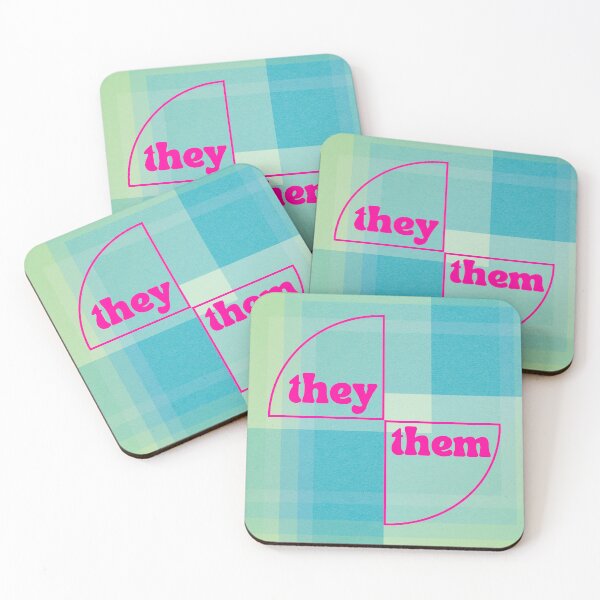 Item preview, Pronouns (They/Them) designed and sold by ivysigerson.