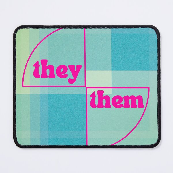 Item preview, Pronouns (They/Them) designed and sold by ivysigerson.