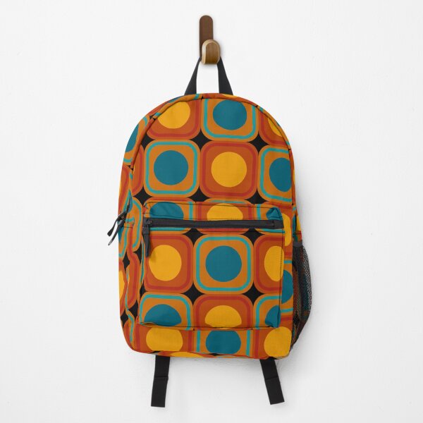 Item preview, retro 70's style geometrical pattern designed and sold by pauloneill-art.