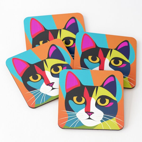 Item preview,  Retro Mid Century Modern Cat designed and sold by Tamas Das.