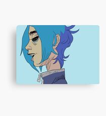 2d Gorillaz t-shirt Canvas Print