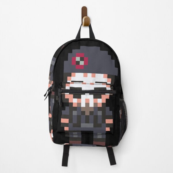 Item preview, Caveira Six Siege Smol Defender Pixel art designed and sold by TeaTwenty.