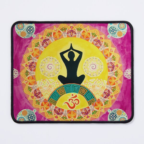 Item preview, Namaste Yoga & Meditation designed and sold by MarkBetsonArt.