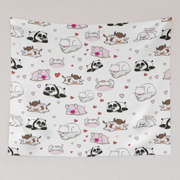 Item preview, Sleeping animals designed and sold by DeransDesigns.