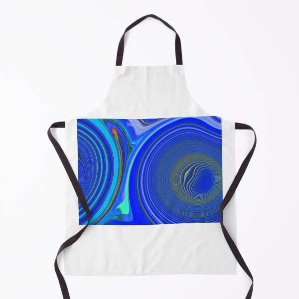 Aperçu de l'œuvre Blue Swirls Photo Experiment créée et vendue par Angela Gannicott.