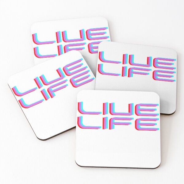 Item preview, motivational reminder to live life designed and sold by FuzzieIntuition.