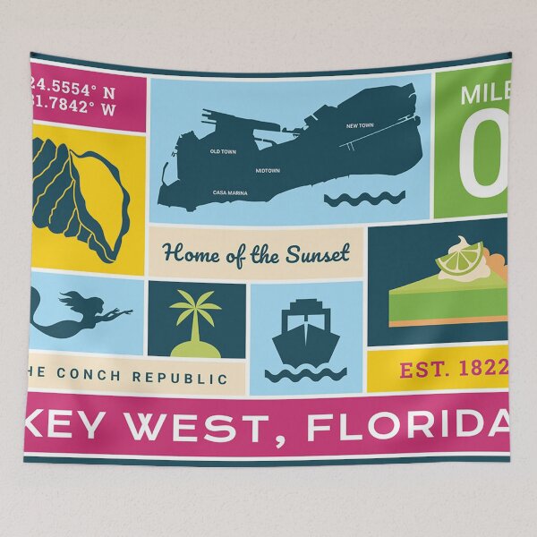 Item preview, Key West Florida designed and sold by VerraPriscilla.