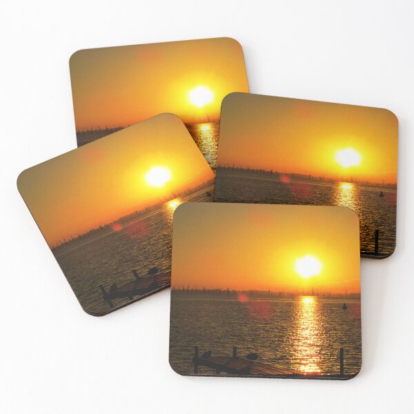 Item preview, Lakeside Sunset || Lake Mulwala, New South Wales designed and sold by VMKPhotography.