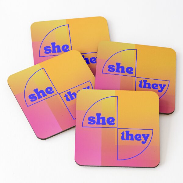 Item preview, Pronouns (She/They) designed and sold by ivysigerson.