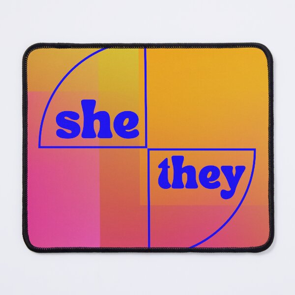 Item preview, Pronouns (She/They) designed and sold by ivysigerson.