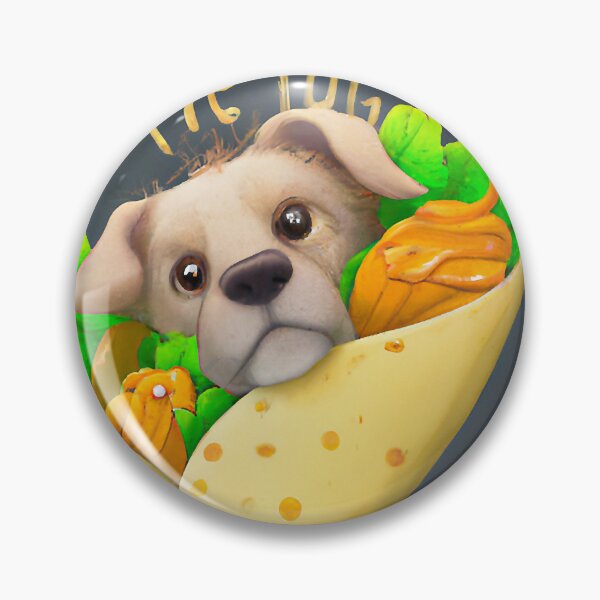 Artikelvorschau, Ein lustiger Hund steckte in einem Taco fest (1) entworfen und verkauft von lunsforddanil.