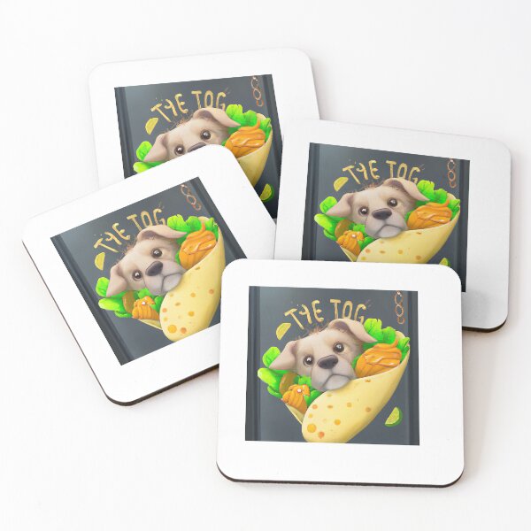 Item preview, A funny dog ​​got stuck in a Taco (1) designed and sold by lunsforddanil.