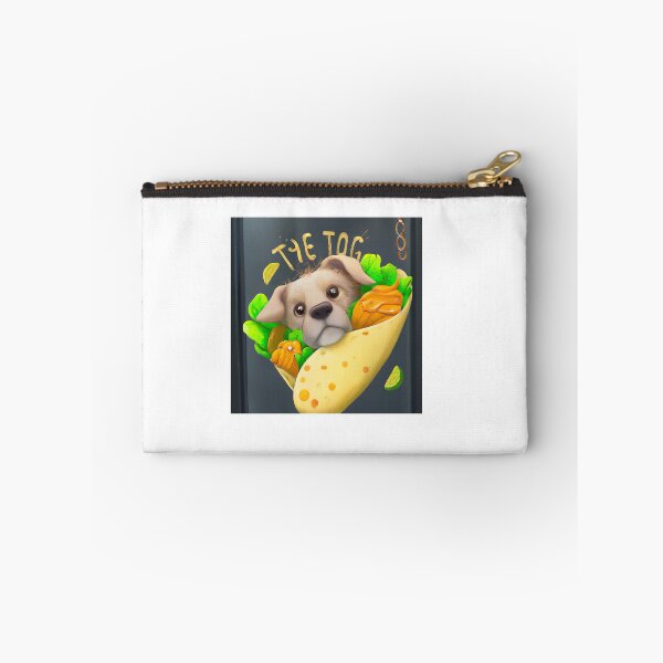 Item preview, A funny dog ​​got stuck in a Taco (1) designed and sold by lunsforddanil.