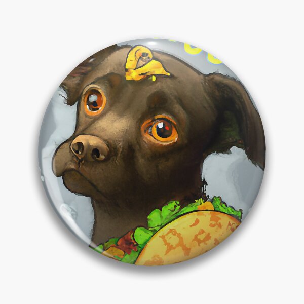Artikelvorschau, Ein lustiger Hund ist in einem Taco stecken geblieben entworfen und verkauft von lunsforddanil.