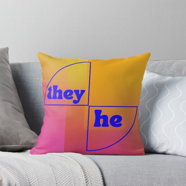 Item preview, Pronouns (They/He) designed and sold by ivysigerson.