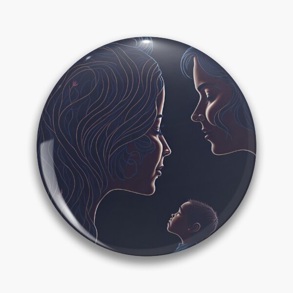 Item preview, Unconditional Bond: Celebrating Motherhood with a Touching Poster designed and sold by RedArtG09.