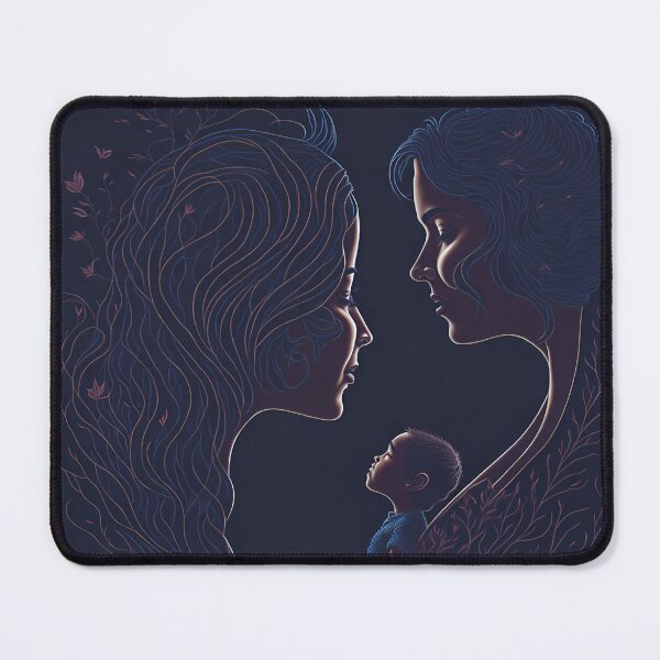 Item preview, Unconditional Bond: Celebrating Motherhood with a Touching Poster designed and sold by RedArtG09.
