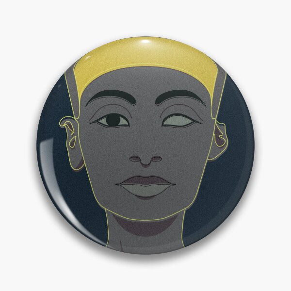 Item preview, Nefertiti of Egypt purple gold designed and sold by Studio Mattie.