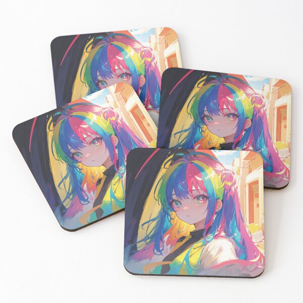 Item preview, Rainbow girl_anime-6 designed and sold by theiynkhi.