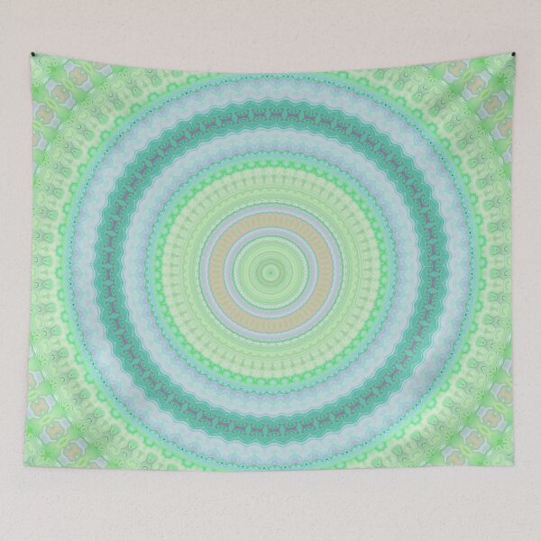 Item preview, Pastel Mandala Abstract Soft Girl Aesthetic Bohemian Abstract Art 8 of 10 designed and sold by Beachy.