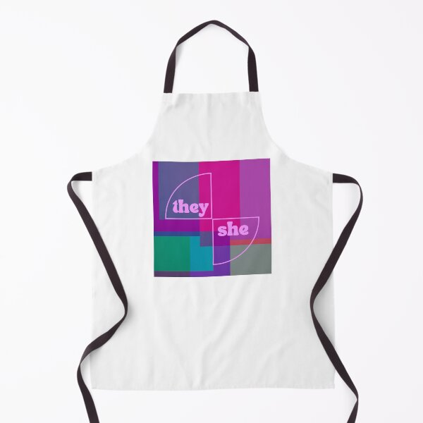 Item preview, Pronouns (They/She) designed and sold by ivysigerson.