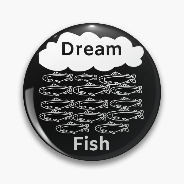 Item preview, Dream Fish - Dream Big designed and sold by Reelyfishing.