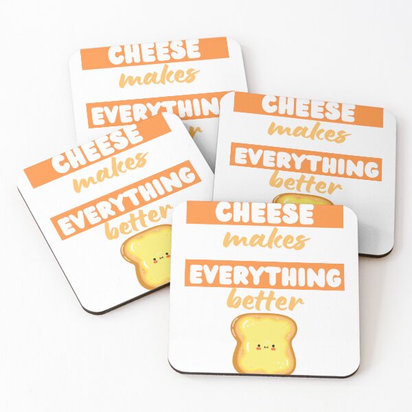 Item preview, cheese makes everything better designed and sold by Hasithasu.