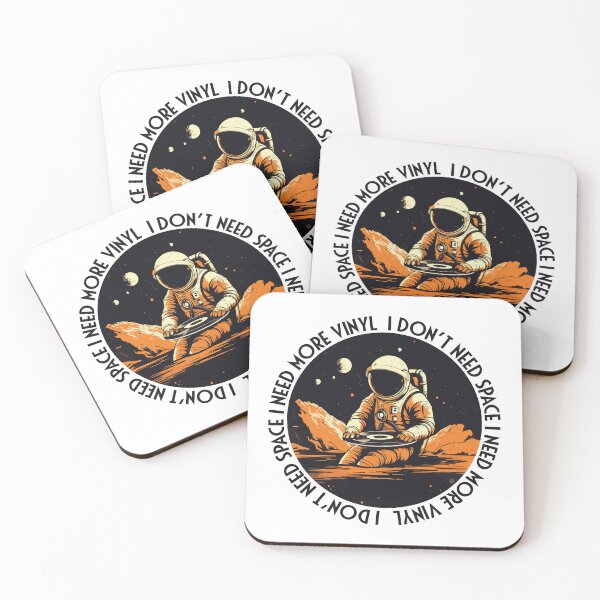 Item preview, Astronaut Space Vinyl Seeker | I Don`t Need Space | Amazing Gift Idea for any Vinyl Lover designed and sold by journeyengine.