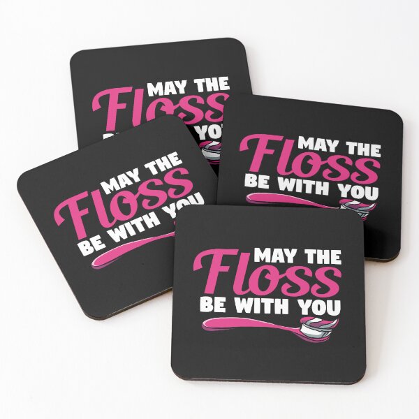 Item preview, May The Floss Be With You Dental Hygienist Dentist designed and sold by Pubi.