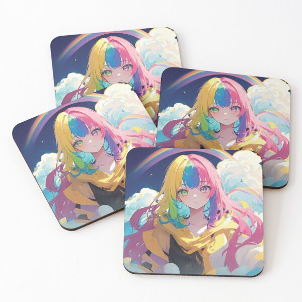 Item preview, Rainbow girl_anime-8 designed and sold by theiynkhi.