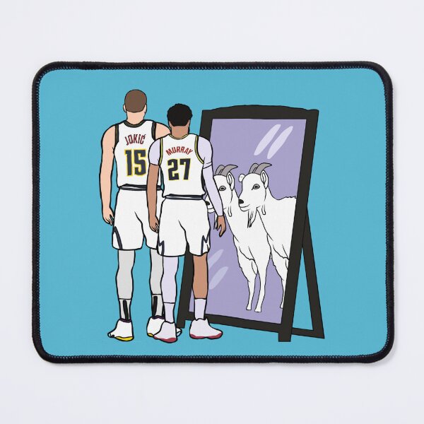 Item preview, Nikola Jokic and Jamal Murray Mirror GOATs designed and sold by RatTrapTees.