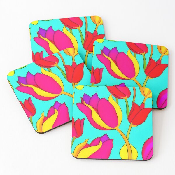 Item preview, Colourful tulips designed and sold by cipoprimo.