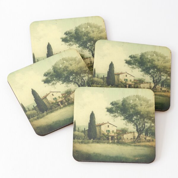 Item preview, Vintage French village designed and sold by zand-n-zive.