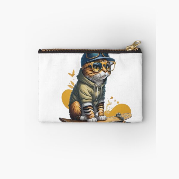Item preview, Cool Cat on a Skateboard designed and sold by Nostalgic-co.