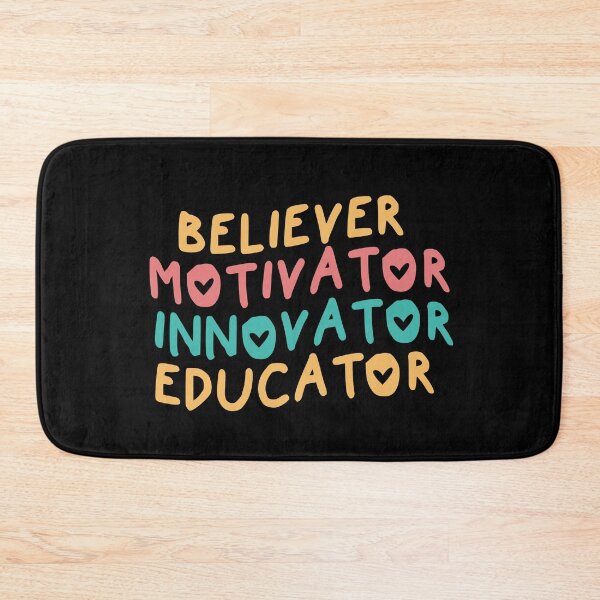 Item preview, Believer Motivator Innovator Educator Preschool designed and sold by Pubi.