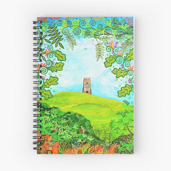 Item preview, Glastonbury Tor Amongst Oak Leaves designed and sold by MarkBetsonArt.