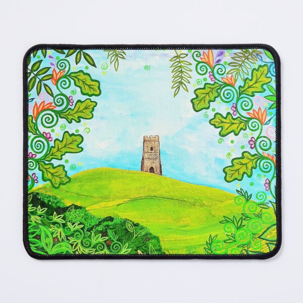 Item preview, Glastonbury Tor Amongst Oak Leaves designed and sold by MarkBetsonArt.