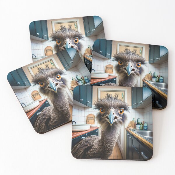 Item preview, Emu in the Kitchen 01 designed and sold by mhfoto.