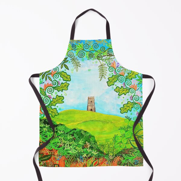 Item preview, Glastonbury Tor Amongst Oak Leaves designed and sold by MarkBetsonArt.
