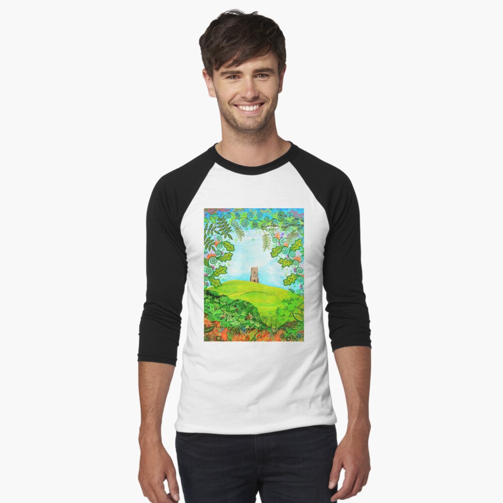 Item preview, Baseball ¾ Sleeve T-Shirt designed and sold by MarkBetsonArt.