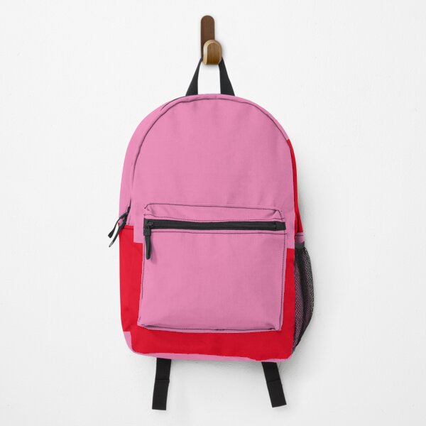 Item preview, Bright Color Block Solid Stripe Pattern in Candy Pink and Red designed and sold by kierkegaard.