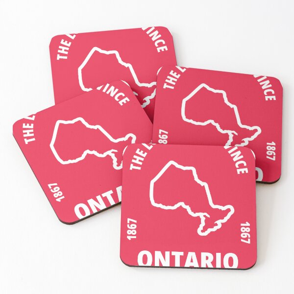 Item preview, Ontario Canada Province Map - The Loyalist Province - UT INCEPIT FIDELIS SIC PERMANET designed and sold by Ranggasme.