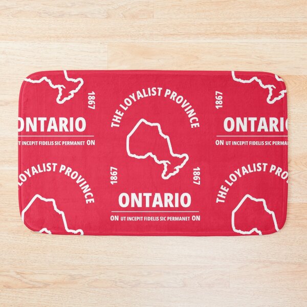 Item preview, Ontario Canada Province Map - The Loyalist Province - UT INCEPIT FIDELIS SIC PERMANET designed and sold by Ranggasme.