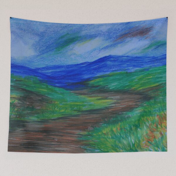 Item preview, Colored Pencil Landscape CP160310a designed and sold by CSteenArt.