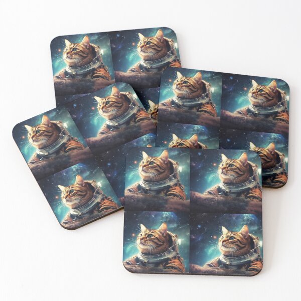 Item preview, space cat designed and sold by artfromfans.