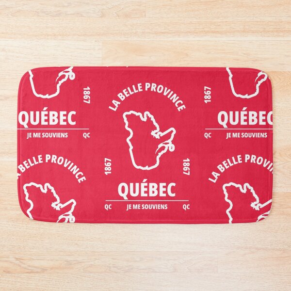 Item preview, Quebec Canada Province Map - La Belle Province - JE ME SOUVIENS designed and sold by Ranggasme.