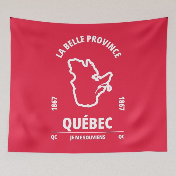 Item preview, Quebec Canada Province Map - La Belle Province - JE ME SOUVIENS designed and sold by Ranggasme.
