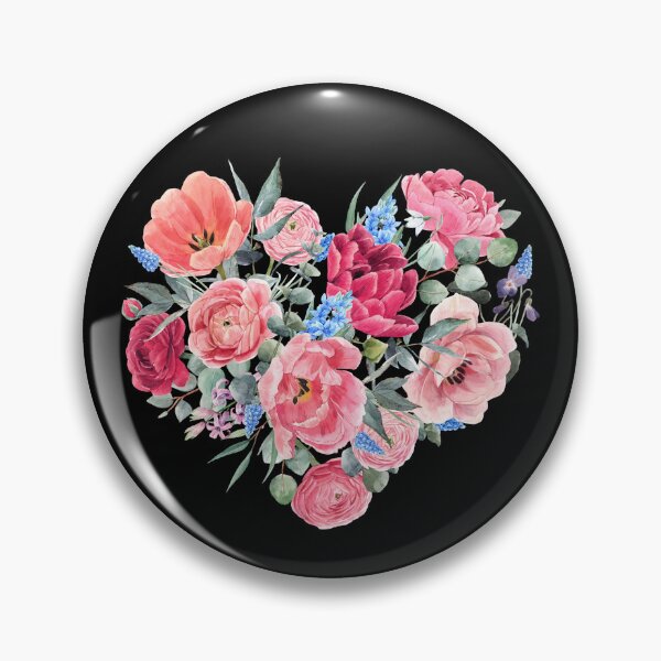 Item preview, A Beautiful Artwork of Heart Shaped Flowers designed and sold by drsaver.