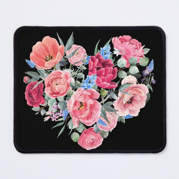 Item preview, A Beautiful Artwork of Heart Shaped Flowers designed and sold by drsaver.